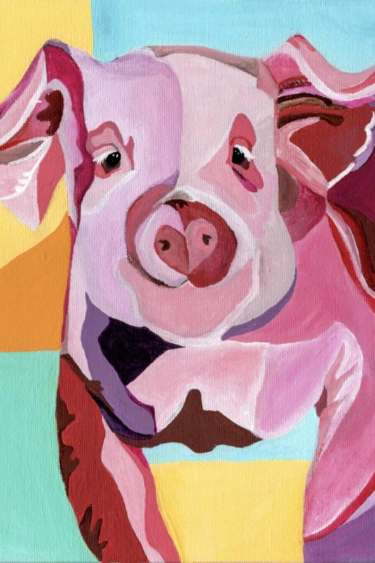 Pig, by Alleia Kragt Bakker