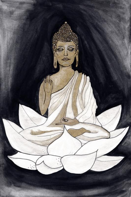 Buddha by Alleia Kragt Bakker