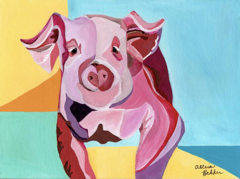 Pig, by Alleia Kragt Bakker